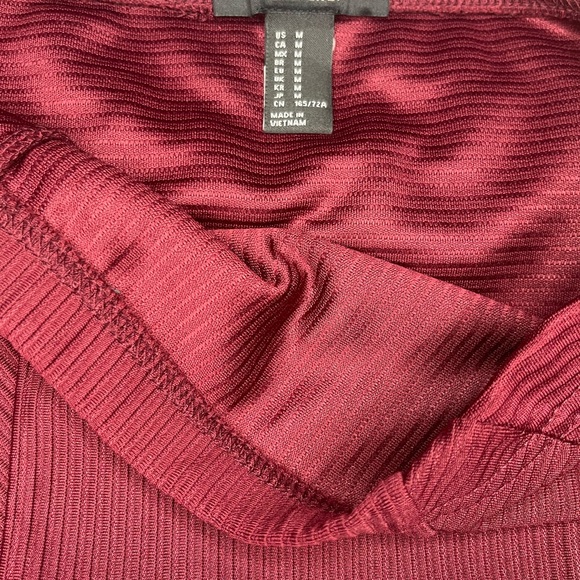 Early 2000’s Vintage Maroon mini skirt - Picture 6 of 6